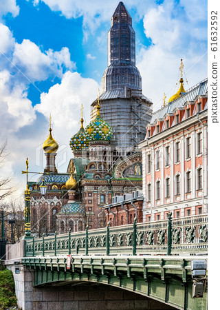 Gribobedov's Canal. Cathedral of the Savior on Gribobedov's Canal. Cathedral of the Savior on 61632592