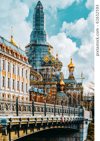 Gribobedov's Canal. Cathedral of the Savior on 61632593