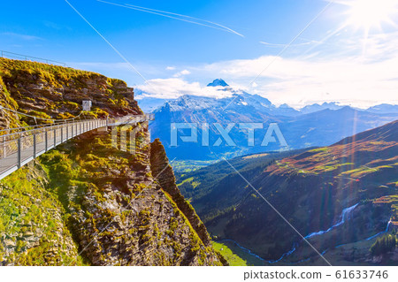 Cliff Walk in Grindelwald First, Switzerland 61633746