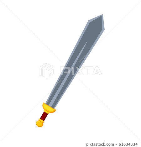 Cartoon toy gray sword 61634334