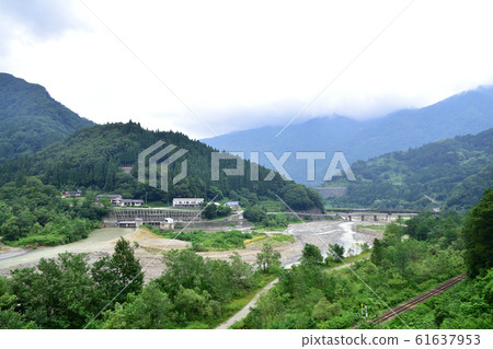Scenery of Oito Line, Himekawa and Route 148 61637953
