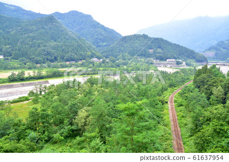 大ito線，姬川，148號線的風景 61637954