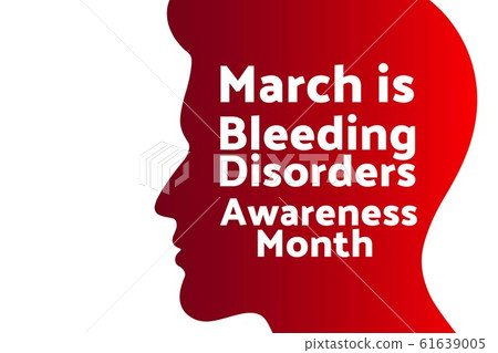 March is Bleeding Disorders Awareness Month concept. Template for background, banner, card, poster March is Bleeding Disorders Awareness Month concept. Template for background, banner, card, poster 61639005