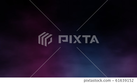 Abstract multicolor fog and smoke on black color 61639152