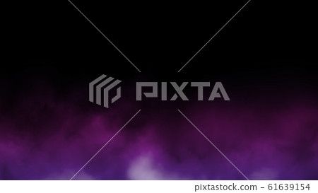 Abstract multicolor fog and smoke on black color 61639154