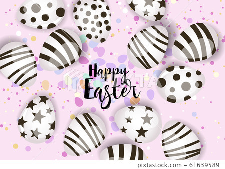 Happy Easter background. Happy Easter background. 61639589