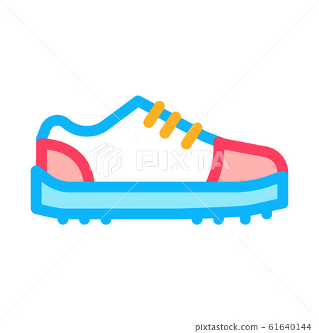 Sneaker Shoe Icon Vector Outline Illustration Sneaker Shoe Icon Vector Outline Illustration 61640144