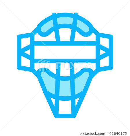 Protection Mask Icon Vector Outline Illustration 61640175