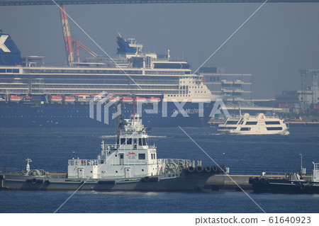 Yokohama Port and Daikoku Pier 61640923
