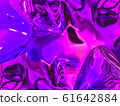Holographic ultraviolet neon foil Trendy metallic 61642884