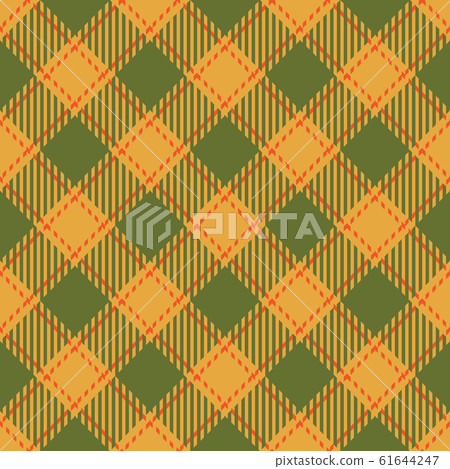 Tartan Fall Seamless Pattern Plaid 61644247