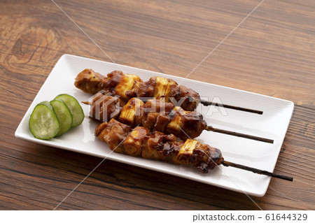 烤雞肉串Negima油醬 烤雞肉串Negima油醬 61644329
