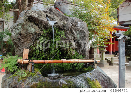京都藤森神社富士水 京都藤森神社富士水 61644751