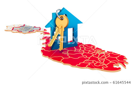 Real estate in Malta concept Real estate in Malta concept 61645544