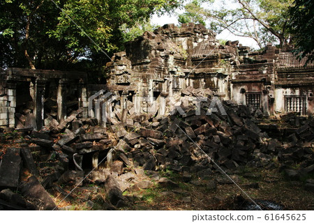 柬埔寨世界遺產吳哥考古遺址本梅里亞 61645625