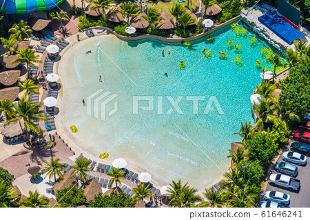 HUa hin, Thailand 30 April 2019 - Vana nava is the popular water park in hua hin city HUa hin, Thailand 30 April 2019 - Vana nava is the popular water park in hua hin city 61646241