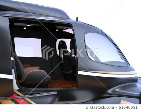 Interior image of a flying taxi 61646651