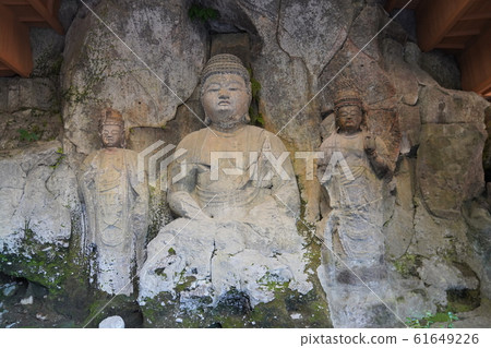 Usuki Stone Buddha {Hoki Stone Buddha Second Group First Niche} Usuki Stone Buddha {Hoki Stone Buddha Second Group First Niche} 61649226