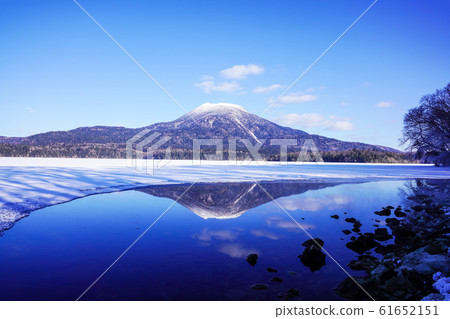 冬季在阿寒湖“ K路市” 冬季在阿寒湖“ K路市” 61652151