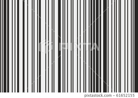 Abstract of black line for texture or background. bar code design. vector illustration 61652155