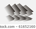 Abstract of black and white background design. vector illustration 61652160