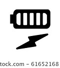 Battery Charging vector icon design. Vector illustration 61652168