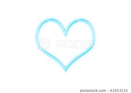 A three-dimensional heart ring. Shine additional version 61653232