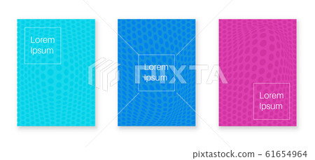 Abstract design with optical illusion circle Abstract design with optical illusion circle 61654964