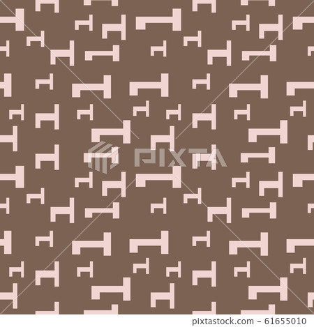 Seamless vector pattern geometric background. 61655010