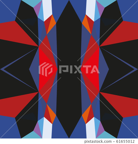 Seamless vector pattern geometric background. Seamless vector pattern geometric background. 61655012