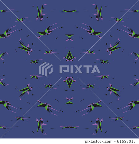 Seamless vector pattern geometric background. 61655013