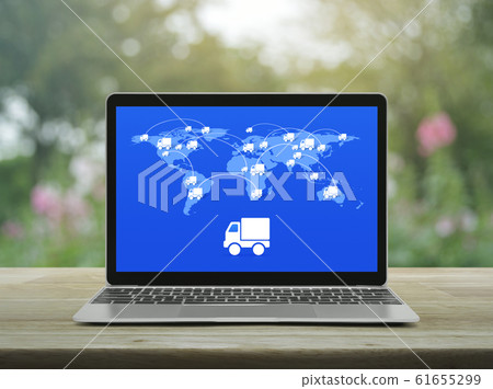 Business transportation online concept 61655299