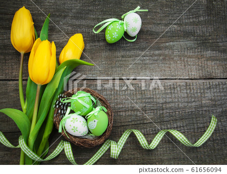 Easter holiday background Easter holiday background 61656094