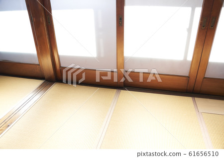 Wooden building corridor Wooden building corridor 61656510