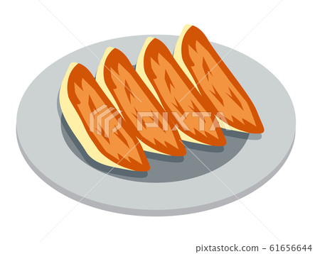 Gyoza illustration Gyoza illustration 61656644