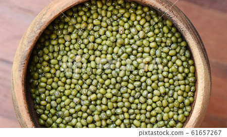 close up of green beans  61657267