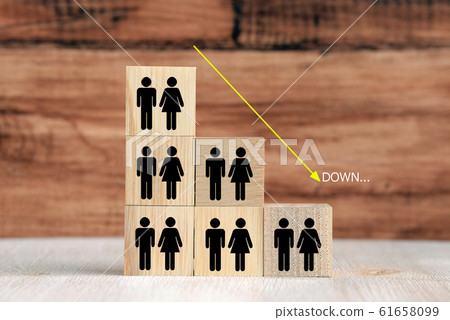 Image of population decline Image of population decline 61658099