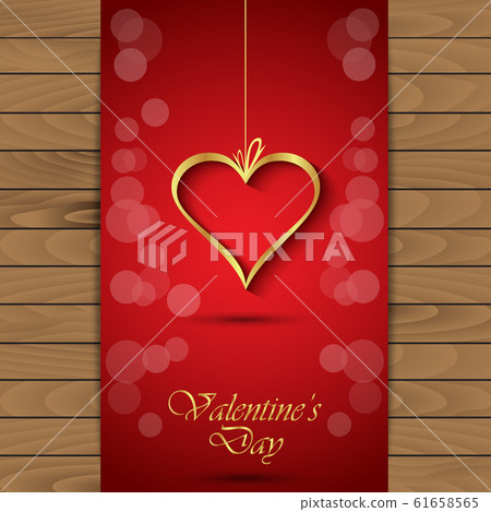 Valentine day background. 61658565