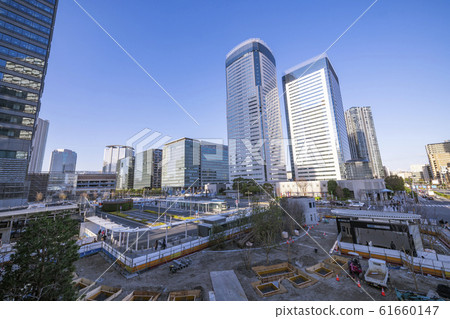 豐洲站前豐洲灣海濱十字江東區前的城市景觀再開發 豐洲站前豐洲灣海濱十字江東區前的城市景觀再開發 61660147