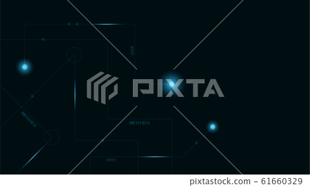 Abstract geometric connect lines and dots.Simple technology graphic background.Illustration Vector design Network and Connection concept. 61660329