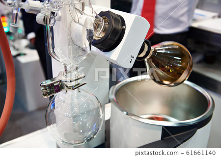 Laboratory rotary evaporator with chemical 61661140