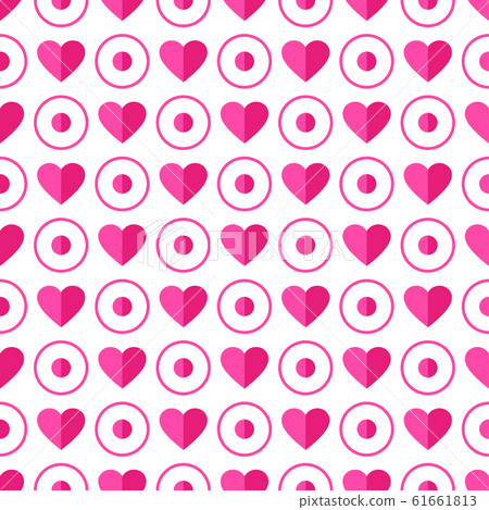 heart seamless pattern love valentine day romantic heart seamless pattern love valentine day romantic 61661813