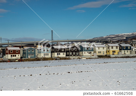 New detached houses lined up 61662508