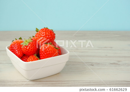 Strawberries on the table 61662629
