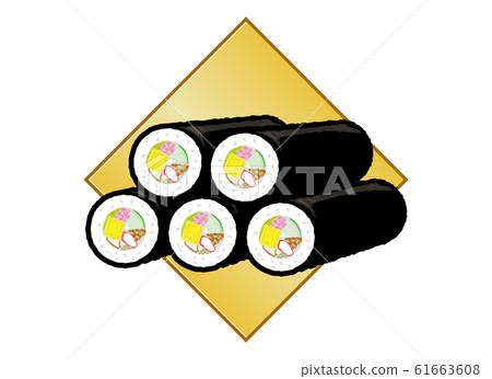Illustration: Egata Maki Setsubun Egata Nori Maki Nori Maki Scroll Nori Happiness Happiness Engi (with vector) Illustration: Egata Maki Setsubun Egata Nori Maki Nori Maki Scroll Nori Happiness Happiness Engi (with vector) 61663608