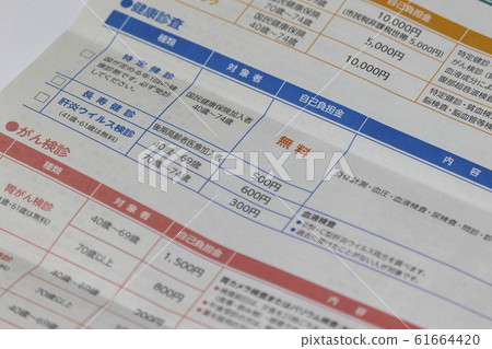 健康檢查_癌症篩查，團體檢查，健康檢查，特定健康檢查 61664420