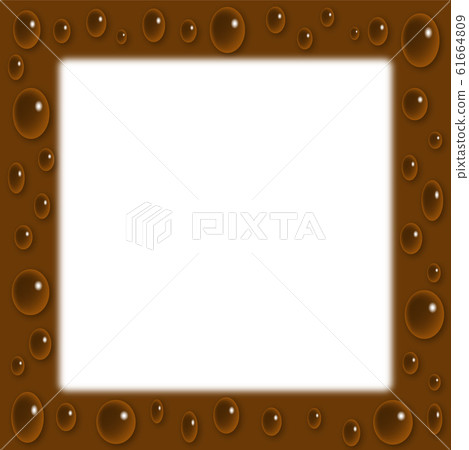 Water Drop Frame Illustration 61664809