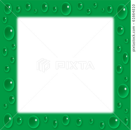 Water Drop Frame Illustration 61664810
