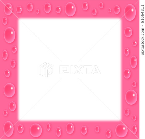 Water Drop Frame Illustration 61664811