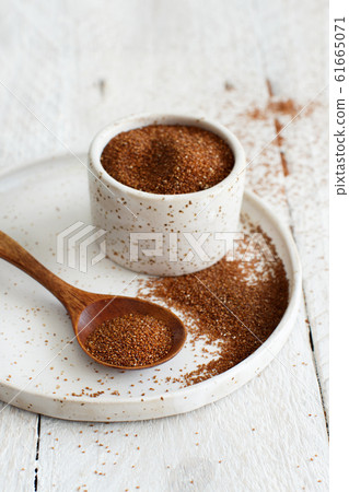 Raw teff grain Raw teff grain 61665071